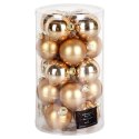 Bombki Choinkowe Home Styling Collection Złote 6 cm Szklane 20 szt.
