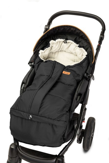 ND33_SILLO-847 ŚPIWOREK COMBI 3w1 POLAR - BLACK/BEIGE