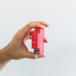 Shelly Pro 1PM przekaźnik zasilający różowy