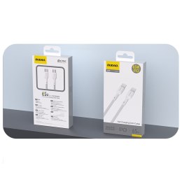 Kabel przewód USB-C 65W 1m - biały