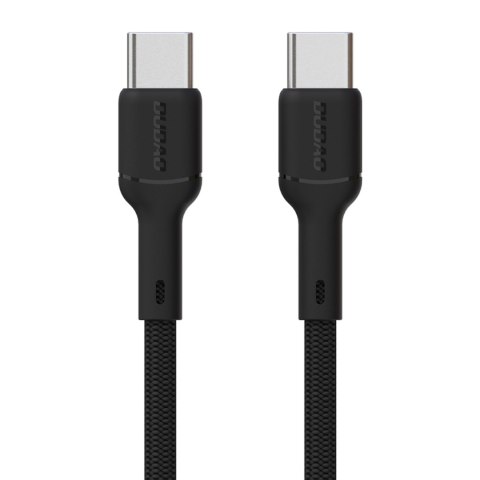 Kabel przewód USB-C 65W 1m - czarny