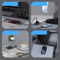 Ładowarka sieciowa GaN z kablem USB-C 45W - czarna