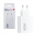 Ładowarka sieciowa TurboCharge USB-A 45W - biała