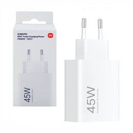 Ładowarka sieciowa TurboCharge USB-A 45W - biała