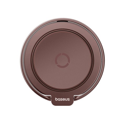 Ring uchwyt pierścień magnetyczny do smartfona z funkcją podstawki - czerwonozłoty