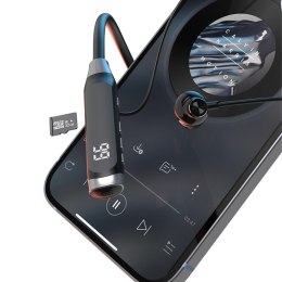 Słuchawki bezprzewodowe U5 Max Bluetooth z pałąkiem na szyję - czarne