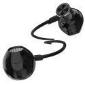 Słuchawki bezprzewodowe U5 Max Bluetooth z pałąkiem na szyję - czarne