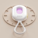 Wykrywacz ukrytych kamer z alarmem mini latarką kablem USB-A - USB-C - biały