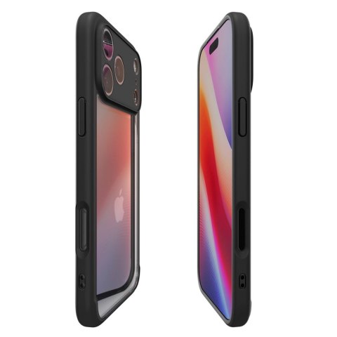 Etui case plecki na iPhone 17 Pro Ultra Hybrid - czarny mat