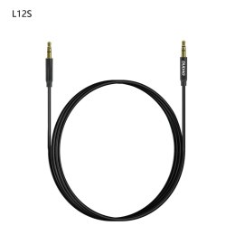 Kabel przewód stereo AUX mini jack 3.5mm 1m - czarny