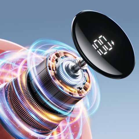 Mini wentylator wiatraczek ręczny USB-C 3600mAh - różowy