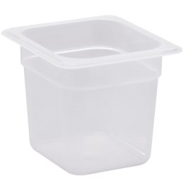 Pojemnik do żywności GN 1/6 2.2 l 162x176x150 mm - przezroczysty