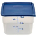 Pojemnik spożywczy CamSquare 11.4 l 256x310x210 mm - transparentny
