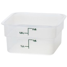 Pojemnik spożywczy CamSquare 17.2 l 256x310x320 mm - transparentny