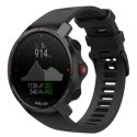 Polar Grit X Pro - Titanium - Zegarek sportowy z paskiem - perforowana skóra - szary - Rozmiar paska: M/L - Wyświetlacz 3 cm (1.
