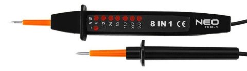 NEO WIELOFUNKCYJNY TESTER NAPIĘCIA 8 W 1 AC/DC 6-380V