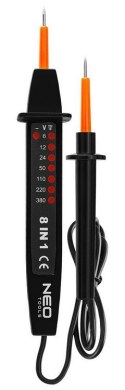 NEO WIELOFUNKCYJNY TESTER NAPIĘCIA 8 W 1 AC/DC 6-380V