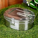 Menażka Obiadowa Stalowa Pojemnik Lunchbox 2-Poziomowa REDCLIFFS 350/900 ml