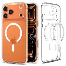 Etui case ochronny na iPhone 17 Pro Ultra Hybrid MagSafe - przezroczysto-białe