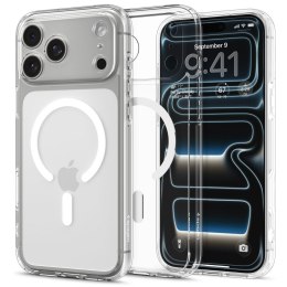 Etui case ochronny na iPhone 17 Pro Ultra Hybrid MagSafe - przezroczysto-białe