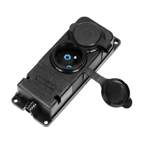 ORNO ROZDZIELACZ LISTWA IP44, GUMA 2*2P+Z