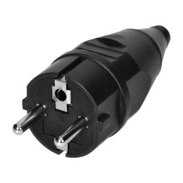 ORNO WTYCZKA WARSZTATOWA 2P+Z UNI-SCHUKO, CZARNY