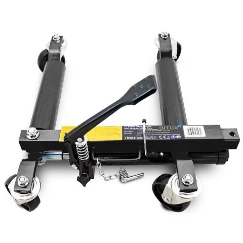 Podnośnik hydrauliczny Bituxx 680kg płaski Rangierwagenheber auto