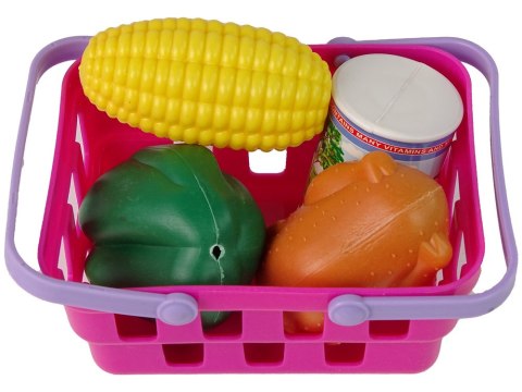 ND24_21 Duża Kasa Sklepowa z Kalkulatorem +Wózek na Zakupy