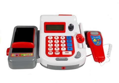 ND24_4460 Kasa Fiskalna z Wózkiem Koszykami Akcesoriami 181891083003