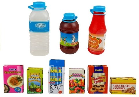 ND24_4460 Kasa Fiskalna z Wózkiem Koszykami Akcesoriami 181891083003