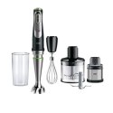 Braun Braun | MQ9138XI MultiQuick 9 | 1200 W | Hand Blender | Hand Blender | Number of speeds 3 | Chopper | Ice crushing | Black/Stain