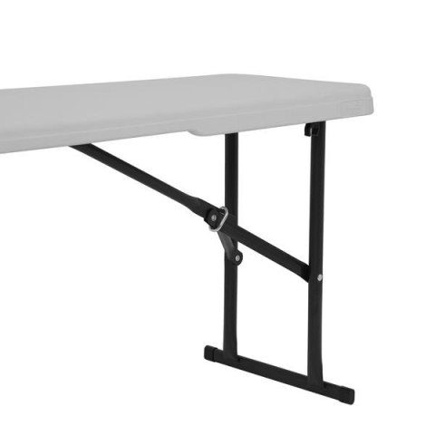 NC3404 SKŁADANA ŁAWKA OGRODOWA 183 CM BIAŁA NILS CAMP