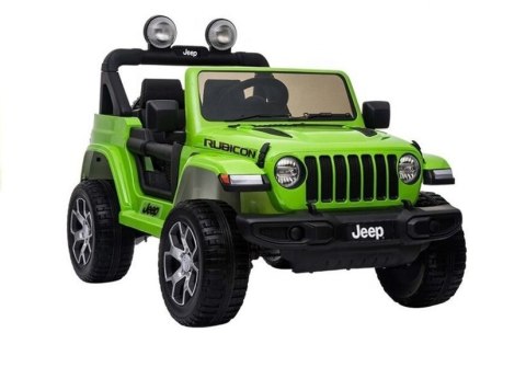 ND24_5956 Auto na Akumulator Jeep Rubicon 4x4 Zielony 5908275996736