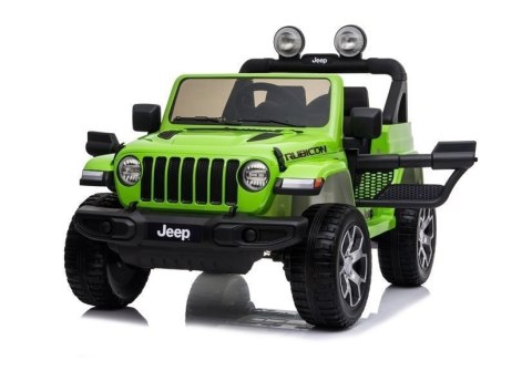 ND24_5956 Auto na Akumulator Jeep Rubicon 4x4 Zielony 5908275996736