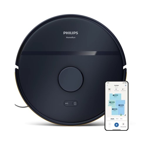 Philips Odkurzacz Robotyczny Philips XU2000/10 2000 serii Wet&Dry z funkcją wielopoziomowego mapowania, czas pracy do 130 min, moc ssani