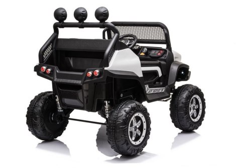 ND24_5623 Pojazd na Akumulator Mercedes Unimog S Biały 5908275996101