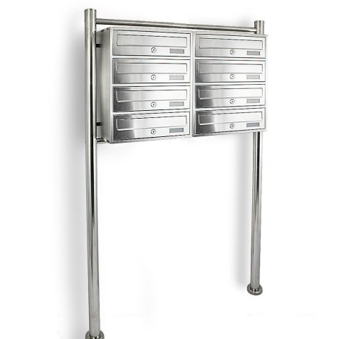 Pocztowa skrzynka na listy Lokatorska 8 wrzutów 2x4