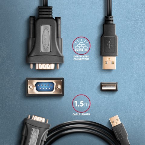 AXAGON AXAGON USB - Serial Advanced Active Adapter | ADS-1PQN