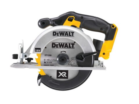 DEWALT PILARKA TARCZOWA AKUMULATOROWA 165MM 18V 0*AH TSTAK