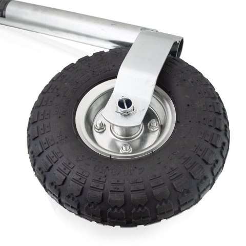 Koło podporowe do przyczepy pneumatyczne Bituxx o udźwigu 136kg z regulacją