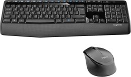 Logitech Zestaw klawiatura i mysz Logitech MK345 Mysz bezprzewodowa w zestawie Baterie w zestawie Połączenie bezprzewodowe USA USB Czarny