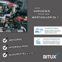 Bituxx ręczna pompka napełniająca / przelewowa 0,2 l Mocna konstrukcja