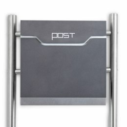 SKRZYNKA POCZTOWA Z GAZETNIKIEM + NOGI STOJĄCA STOJAK NA LISTY