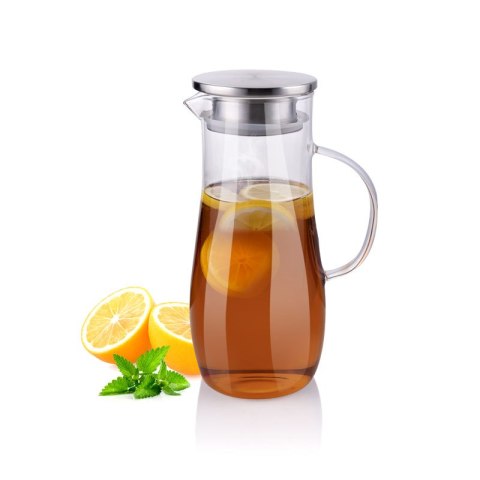 ND38_8711252018553 Alpina - Karafka z uchwytem ze szkła borokrzemowego 1.4 l