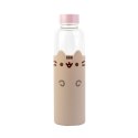 ND38_BDC009 Pusheen - Butelka na wodę ze szkła 500 ml