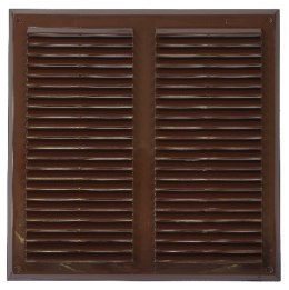 UN KRATKA WENTYLACYJNA 350*350MM Z SIATKĄ BRĄZOWA