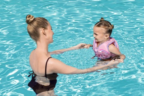 ND24_12446 Kamizelka Do Nauki Pływania Myszka Minnie 51 cm Bestway 9101B 6941607334058