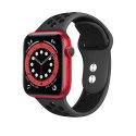 ND38_CRG-40DSB-BLK Crong Duo Sport Band - Pasek do Apple Watch 38/40 mm (szary/czarny)