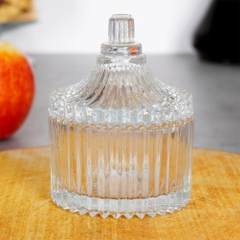 Cukierniczka Szklana EXCELLENT HOUSEWARE 80 ml Kryształowa z Pokrywką