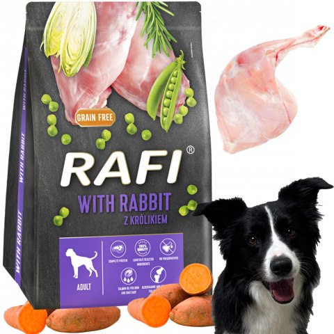 Sucha Karma Dla Psa RAFI Adult z Królikiem 3 kg - 1 szt.